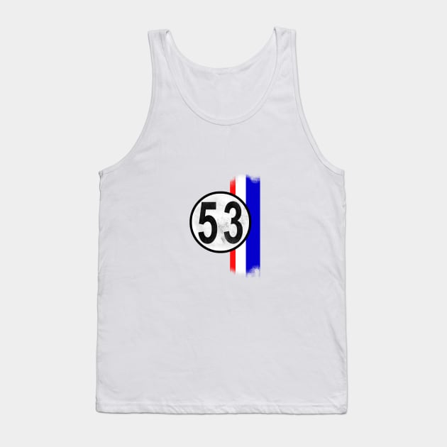 Number 53 Tank Top by erndub